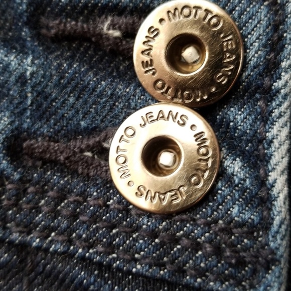 Motto denim skirt - Picture 4 of 5